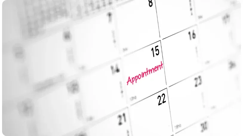 Appointment calendar