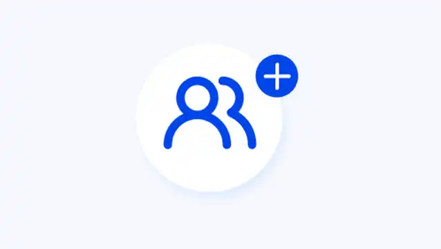 image of add recipient button