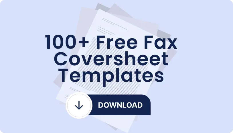 Free Fax Coversheet Templates