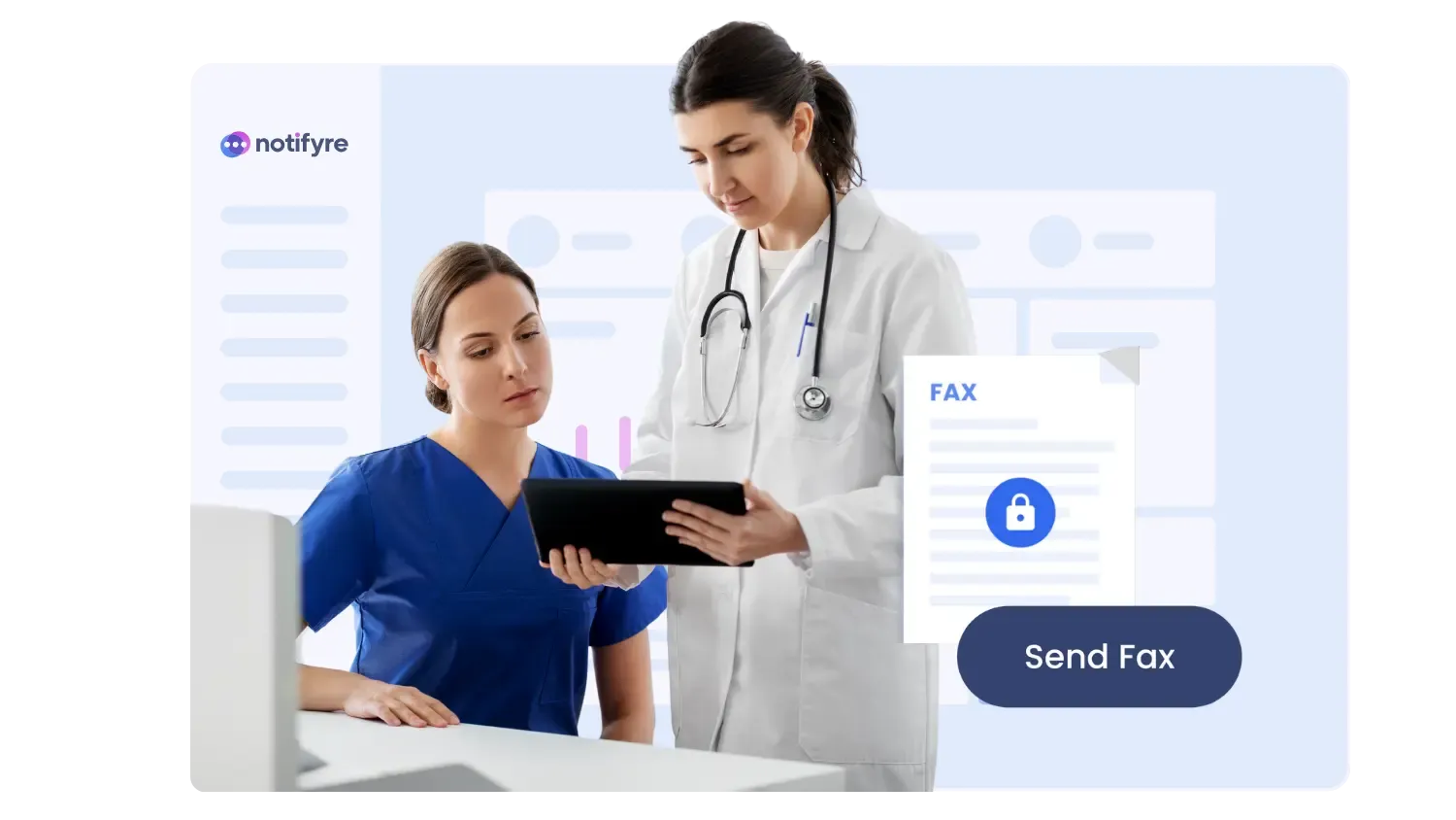 Notifyre HIPAA compliant online faxing service for secure online fax