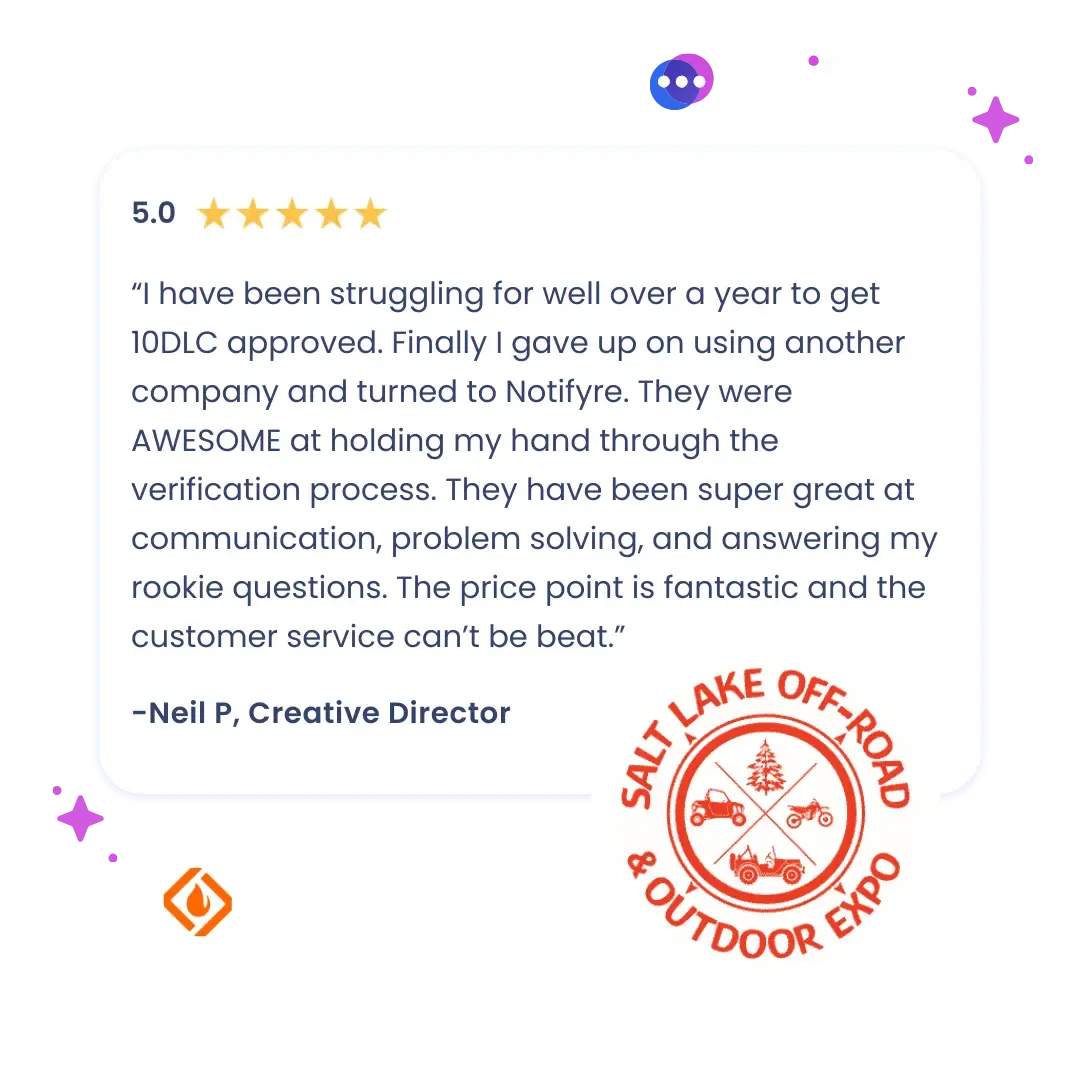 notifyre-text-message-10dlc-customer-review.webp