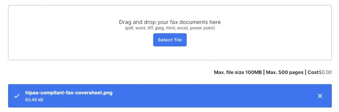 upload-hipaa-compliant-fax-coversheet.webp